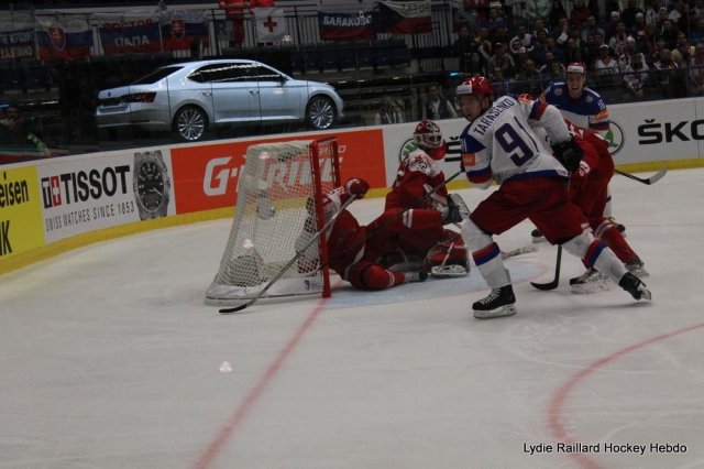 Photo hockey match Russia - Denmark le 06/05/2015