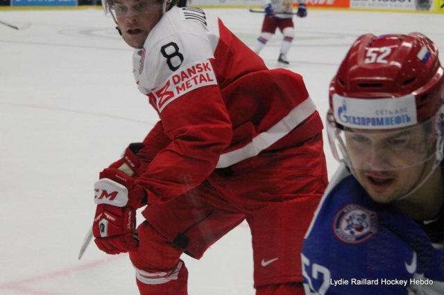 Photo hockey match Russia - Denmark le 06/05/2015