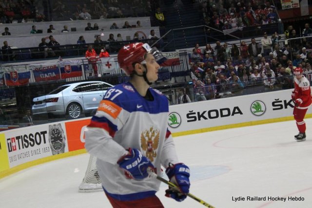 Photo hockey match Russia - Denmark le 06/05/2015