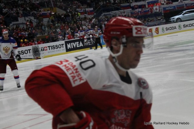 Photo hockey match Russia - Denmark le 06/05/2015
