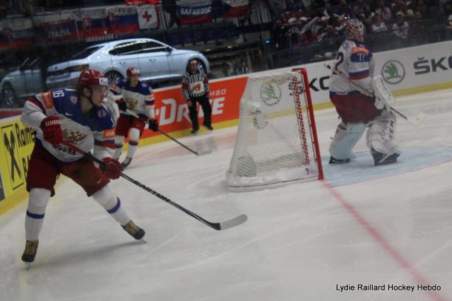 Photo hockey match Russia - Denmark le 06/05/2015