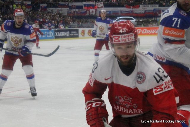 Photo hockey match Russia - Denmark le 06/05/2015