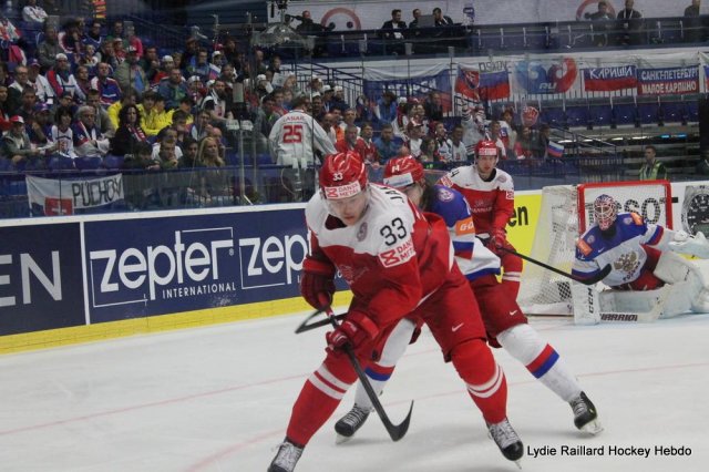 Photo hockey match Russia - Denmark le 06/05/2015