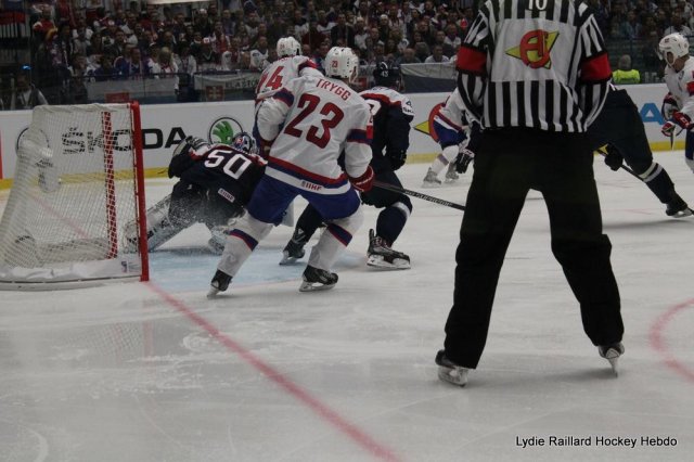 Photo hockey match Slovakia - Norway le 06/05/2015