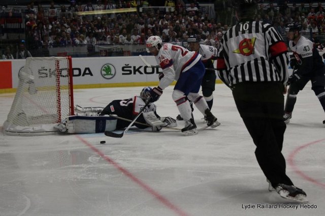 Photo hockey match Slovakia - Norway le 06/05/2015