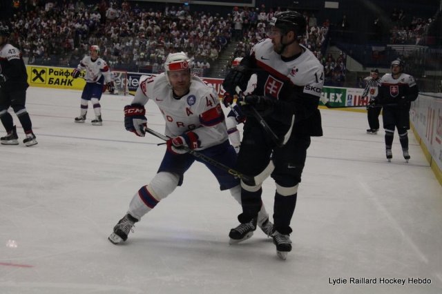 Photo hockey match Slovakia - Norway le 06/05/2015