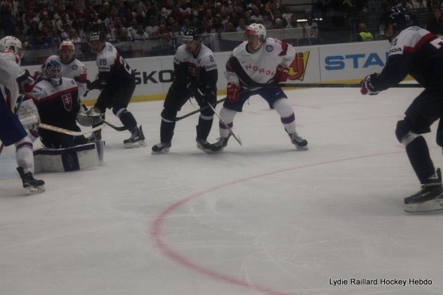Photo hockey match Slovakia - Norway le 06/05/2015