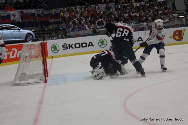 Photo hockey match Slovakia - Norway le 06/05/2015