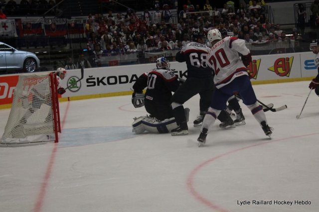 Photo hockey match Slovakia - Norway le 06/05/2015