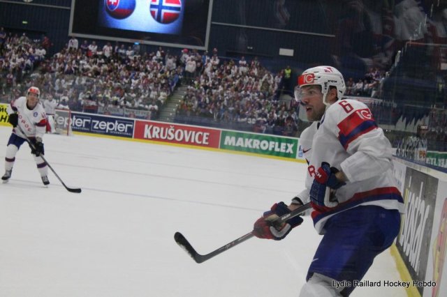 Photo hockey match Slovakia - Norway le 06/05/2015