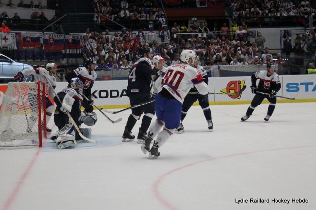 Photo hockey match Slovakia - Norway le 06/05/2015