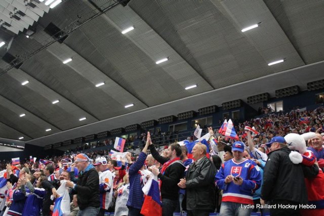 Photo hockey match Slovakia - Norway le 06/05/2015