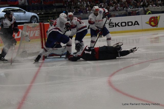 Photo hockey match Slovakia - Norway le 06/05/2015