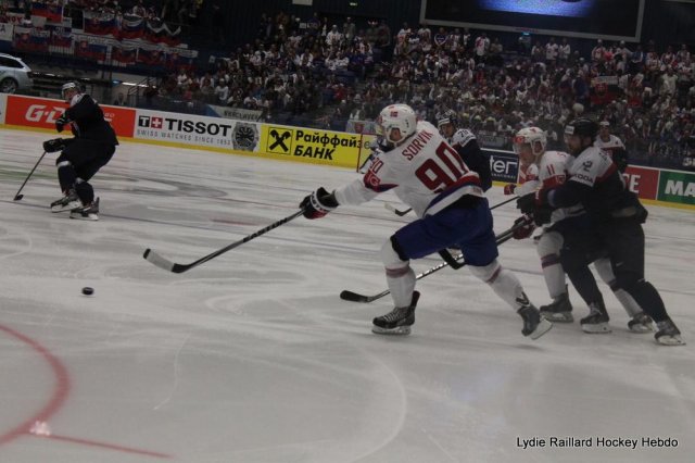 Photo hockey match Slovakia - Norway le 06/05/2015