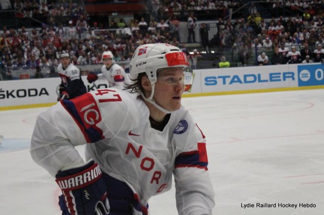 Photo hockey match Slovakia - Norway le 06/05/2015