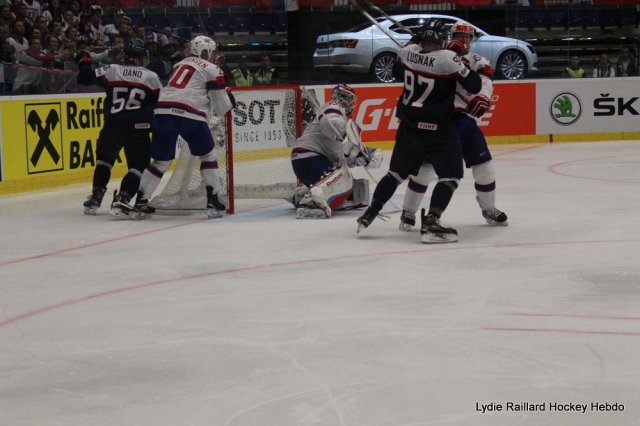 Photo hockey match Slovakia - Norway le 06/05/2015