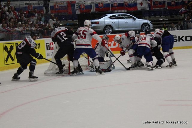 Photo hockey match Slovakia - Norway le 06/05/2015