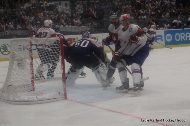 Photo hockey match Slovakia - Norway le 06/05/2015