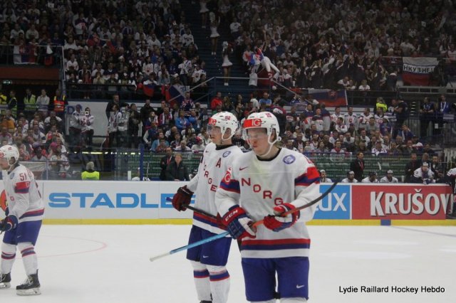 Photo hockey match Slovakia - Norway le 06/05/2015