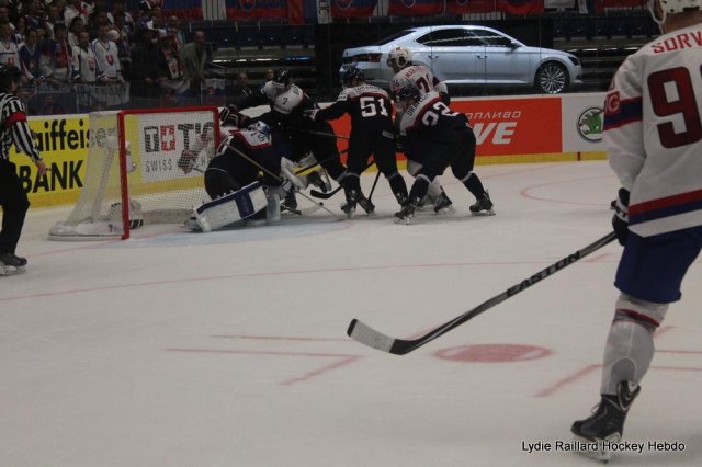 Photo hockey match Slovakia - Norway le 06/05/2015