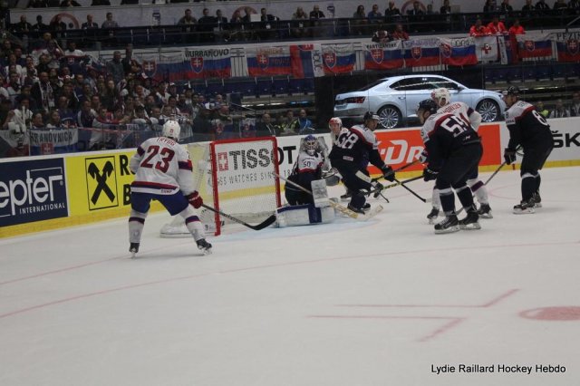 Photo hockey match Slovakia - Norway le 06/05/2015