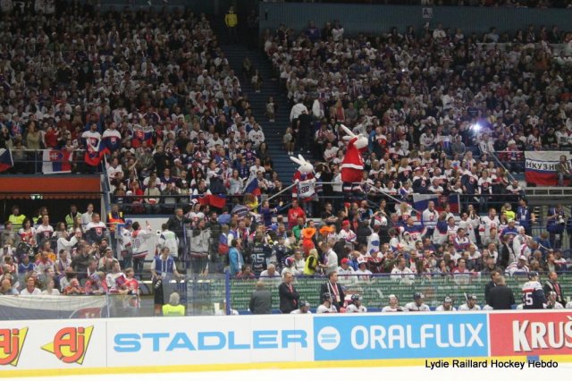 Photo hockey match Slovakia - Norway le 06/05/2015