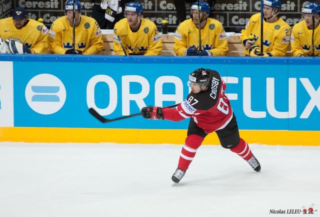 Photo hockey match Sweden - Canada le 06/05/2015