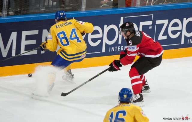 Photo hockey match Sweden - Canada le 06/05/2015