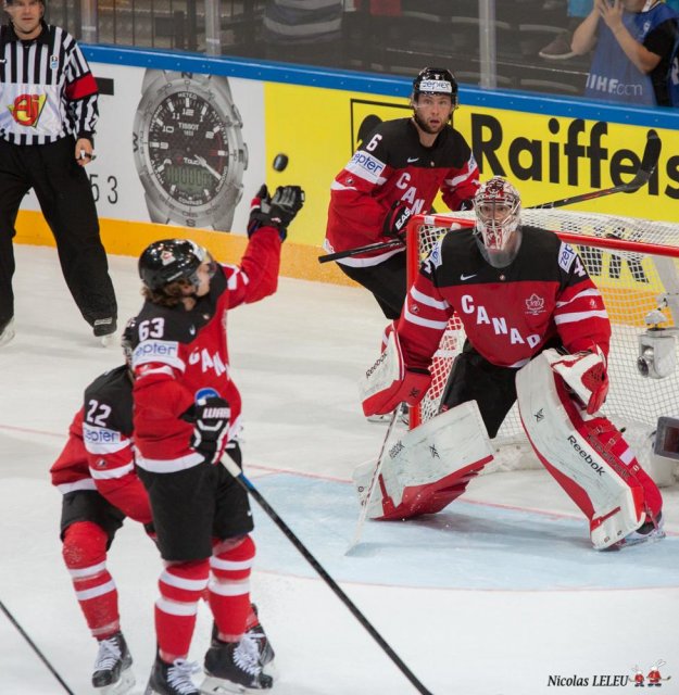 Photo hockey match Sweden - Canada le 06/05/2015