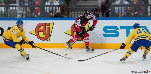 Photo hockey match Sweden - Canada le 06/05/2015