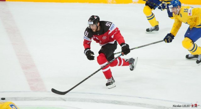 Photo hockey match Sweden - Canada le 06/05/2015