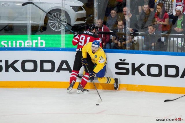 Photo hockey match Sweden - Canada le 06/05/2015