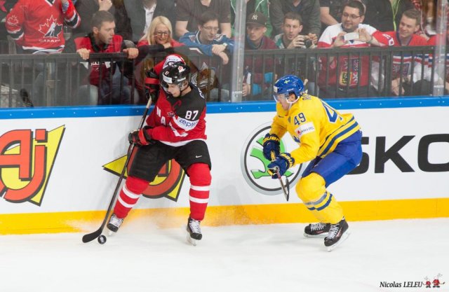 Photo hockey match Sweden - Canada le 06/05/2015