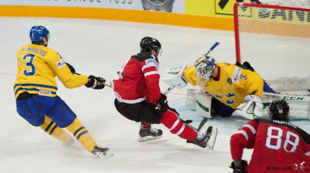 Photo hockey match Sweden - Canada le 06/05/2015
