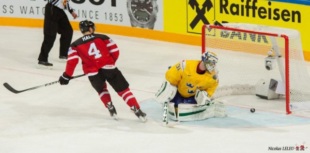 Photo hockey match Sweden - Canada le 06/05/2015
