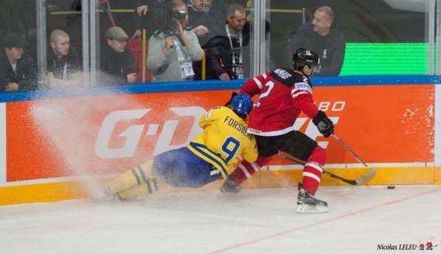 Photo hockey match Sweden - Canada le 06/05/2015