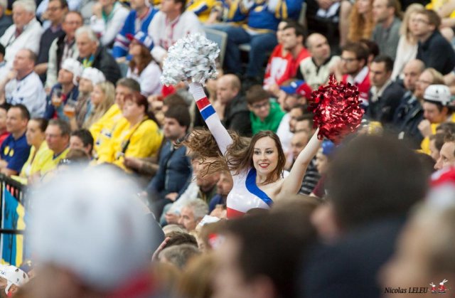 Photo hockey match Sweden - Canada le 06/05/2015