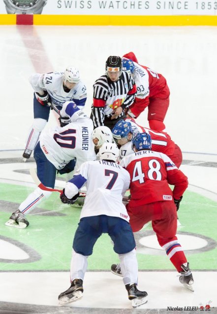 Photo hockey match Czech Republic - France le 07/05/2015