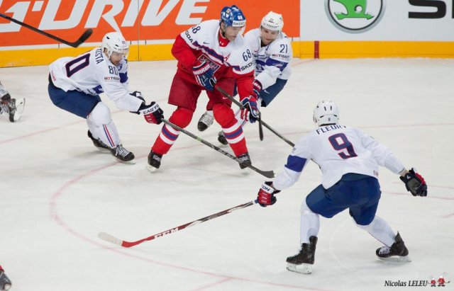 Photo hockey match Czech Republic - France le 07/05/2015
