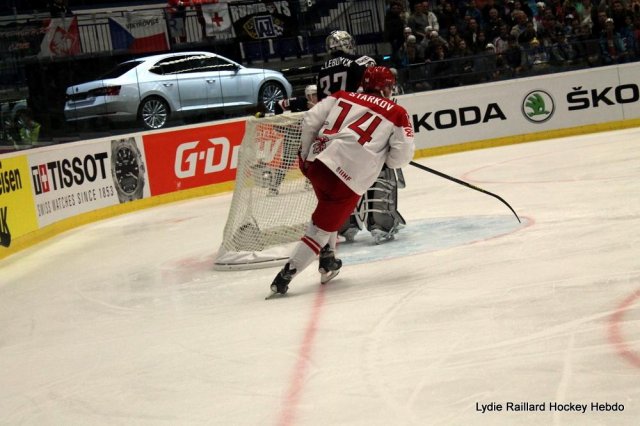 Photo hockey match United States of America - Denmark le 08/05/2015