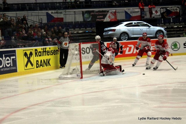 Photo hockey match United States of America - Denmark le 08/05/2015