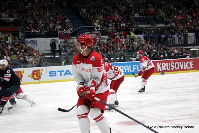 Photo hockey match United States of America - Denmark le 08/05/2015