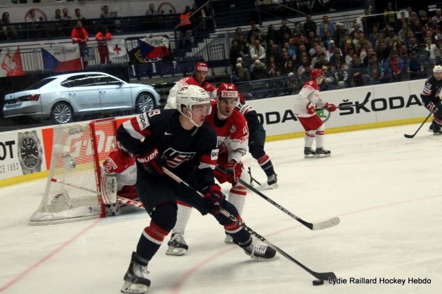 Photo hockey match United States of America - Denmark le 08/05/2015