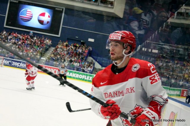 Photo hockey match United States of America - Denmark le 08/05/2015