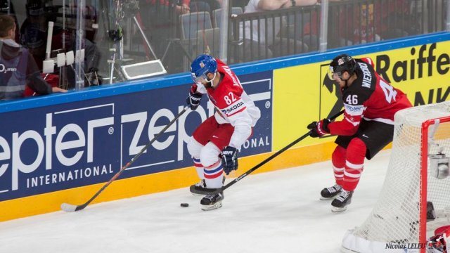Photo hockey match Canada - Czech Republic le 16/05/2015