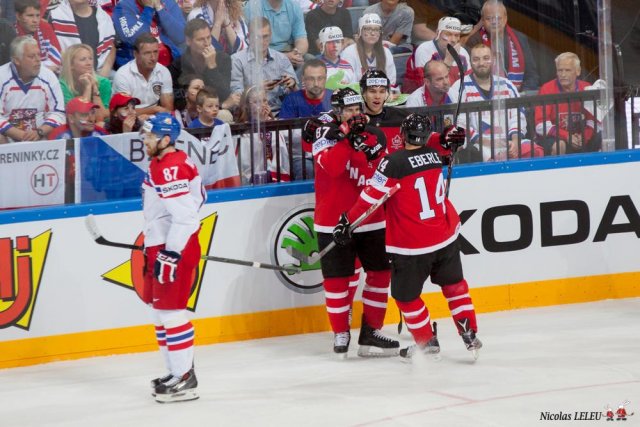 Photo hockey match Canada - Czech Republic le 16/05/2015