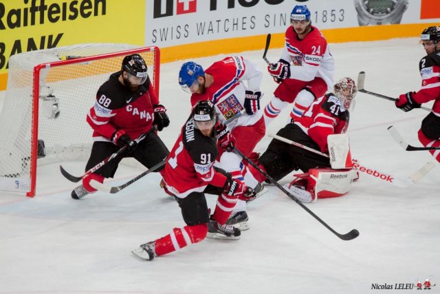 Photo hockey match Canada - Czech Republic le 16/05/2015