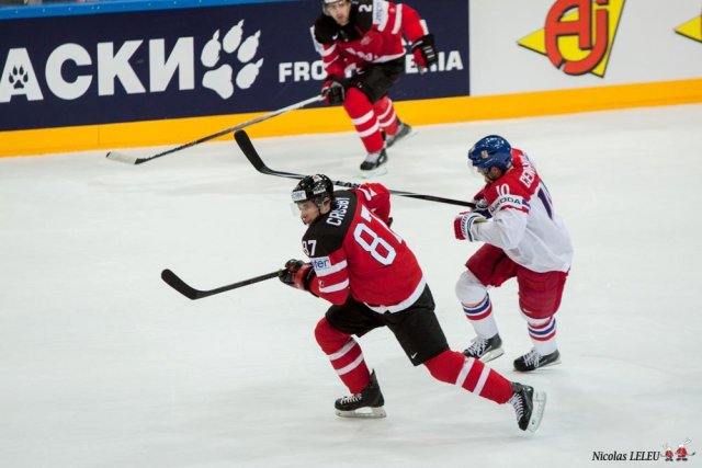 Photo hockey match Canada - Czech Republic le 16/05/2015