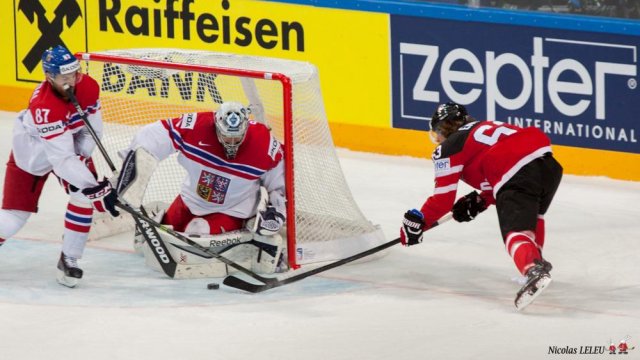 Photo hockey match Canada - Czech Republic le 16/05/2015