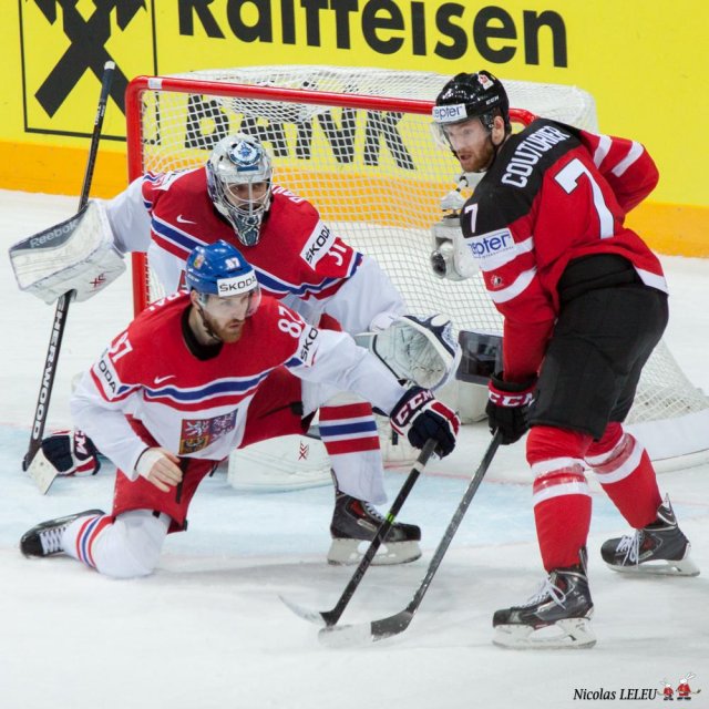 Photo hockey match Canada - Czech Republic le 16/05/2015